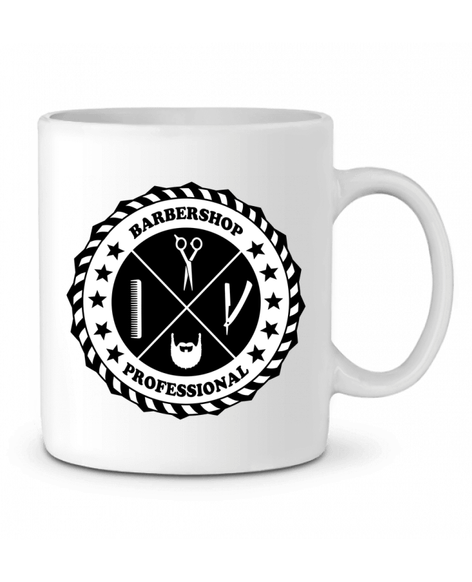 Mug  BARBERSHOP BLASON par SG LXXXIII
