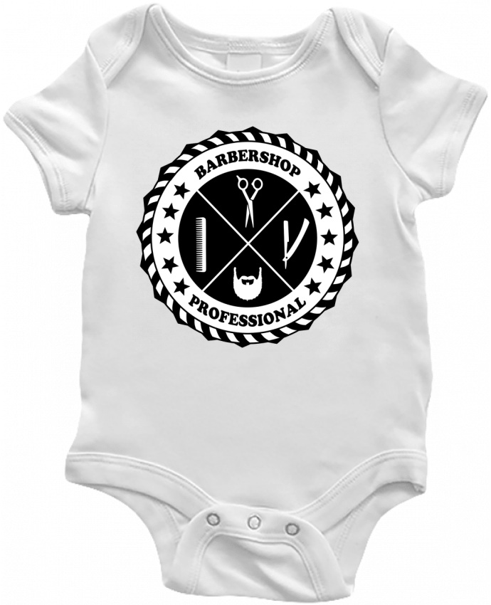 Body bébé BARBERSHOP BLASON par SG LXXXIII