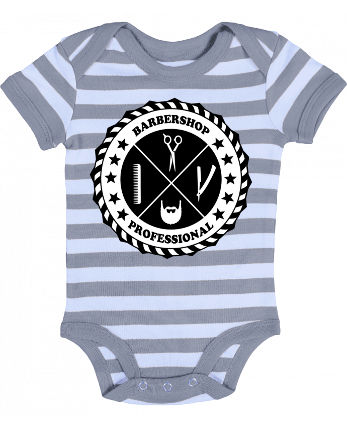 Baby Body striped BARBERSHOP BLASON - SG LXXXIII