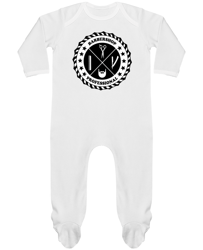 Body Pyjama Bébé BARBERSHOP BLASON par SG LXXXIII