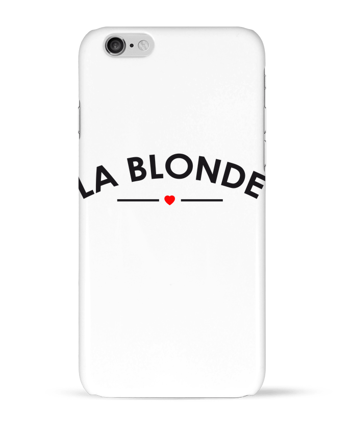 Coque iPhone 6 La Blonde par FRENCHUP-MAYO