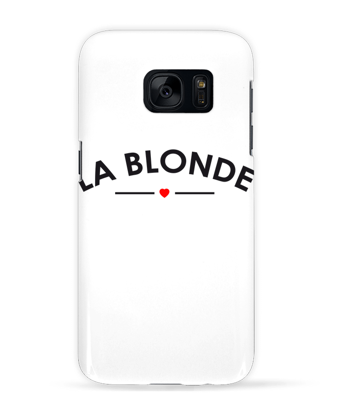 Coque 3D Samsung Galaxy S7  La Blonde par FRENCHUP-MAYO