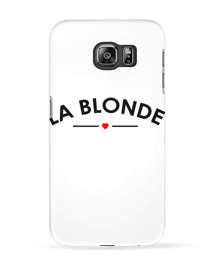 Case 3D Samsung Galaxy S6 La Blonde - FRENCHUP-MAYO