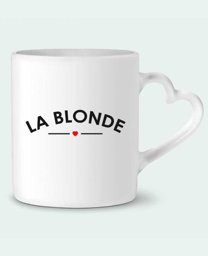 Mug Heart La Blonde by FRENCHUP-MAYO