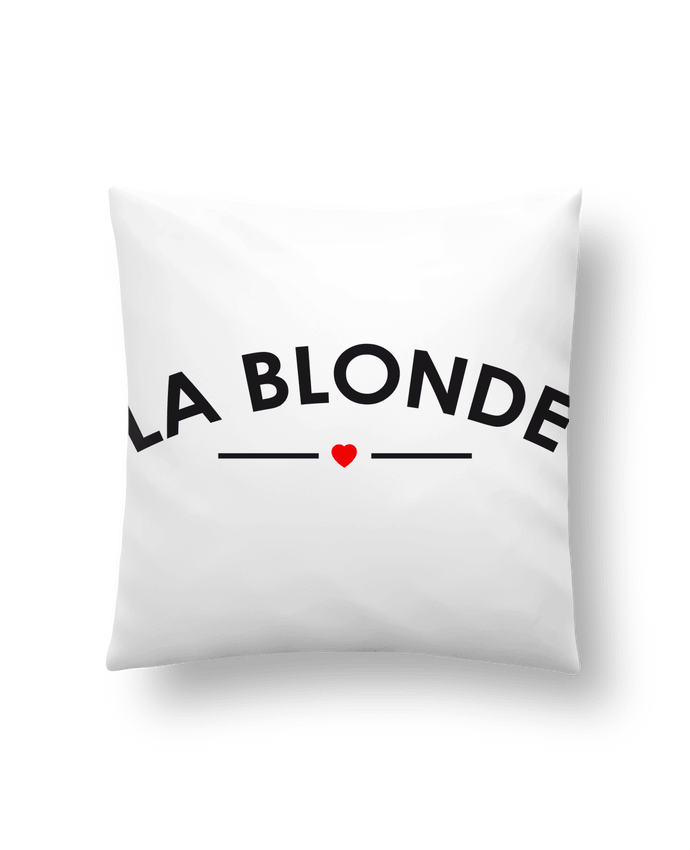 Cushion synthetic soft 45 x 45 cm La Blonde by FRENCHUP-MAYO