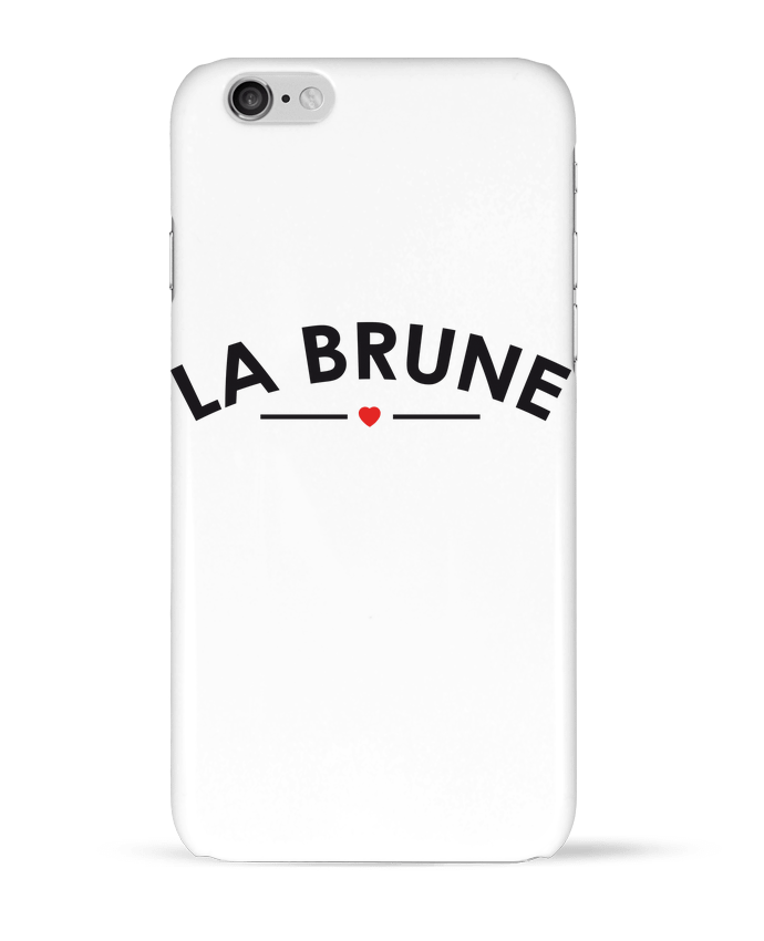 Coque iPhone 6 La Brune par FRENCHUP-MAYO