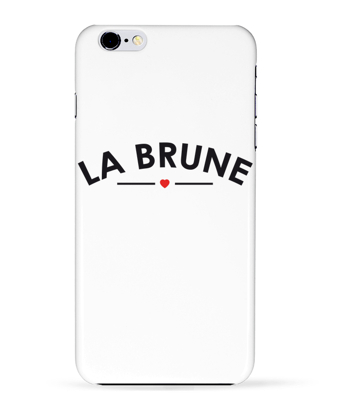 Case 3D iPhone 6+ La Brune de FRENCHUP-MAYO