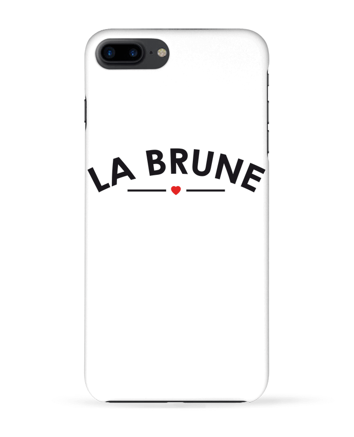 Case 3D iPhone 7+ La Brune by FRENCHUP-MAYO