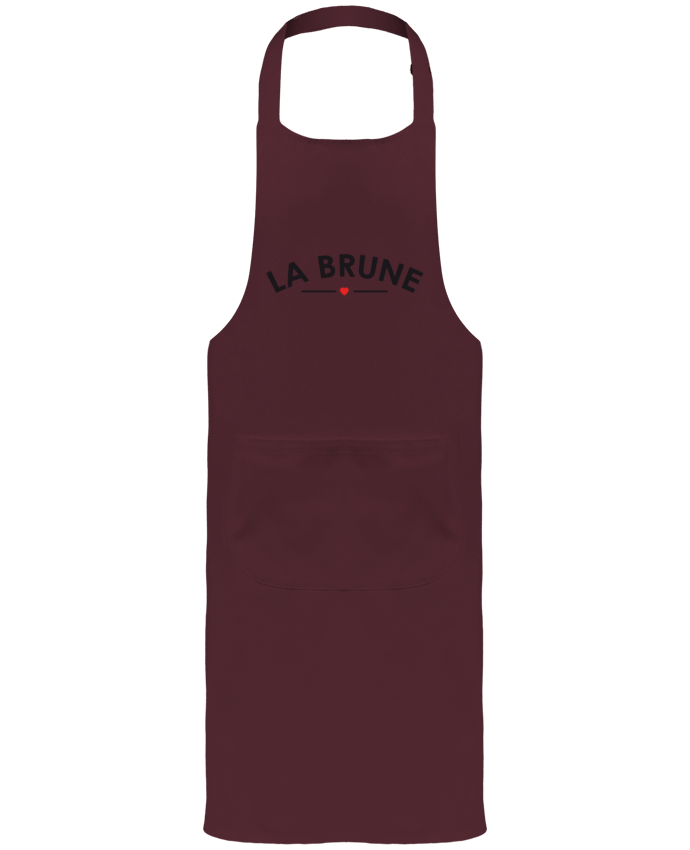Tablier avec poches La Brune par FRENCHUP-MAYO