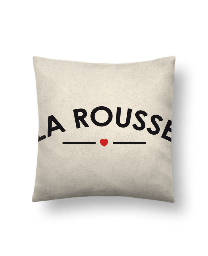 Cushion suede touch 45 x 45 cm La Rousse by FRENCHUP-MAYO
