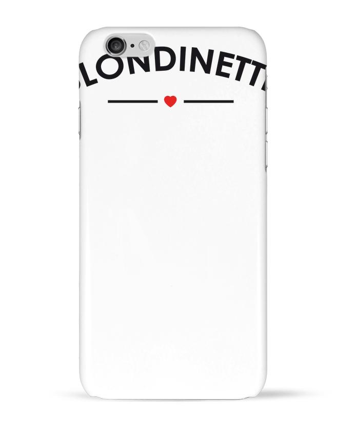 Coque iPhone 6 Blondinette par FRENCHUP-MAYO