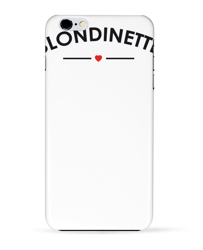Case 3D iPhone 6+ Blondinette de FRENCHUP-MAYO