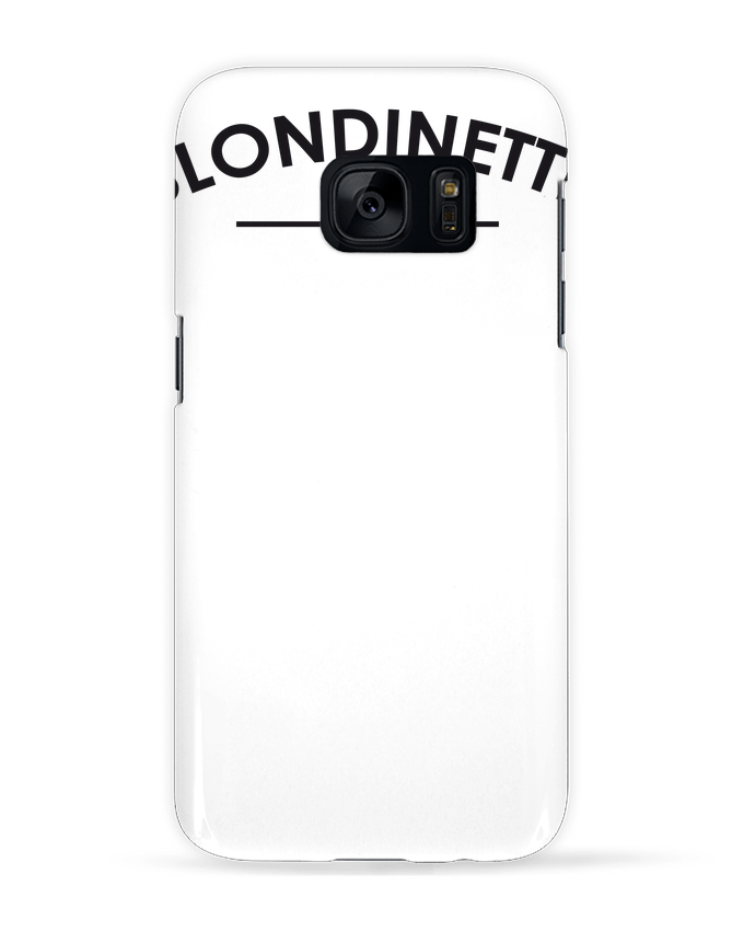 Coque 3D Samsung Galaxy S7  Blondinette par FRENCHUP-MAYO
