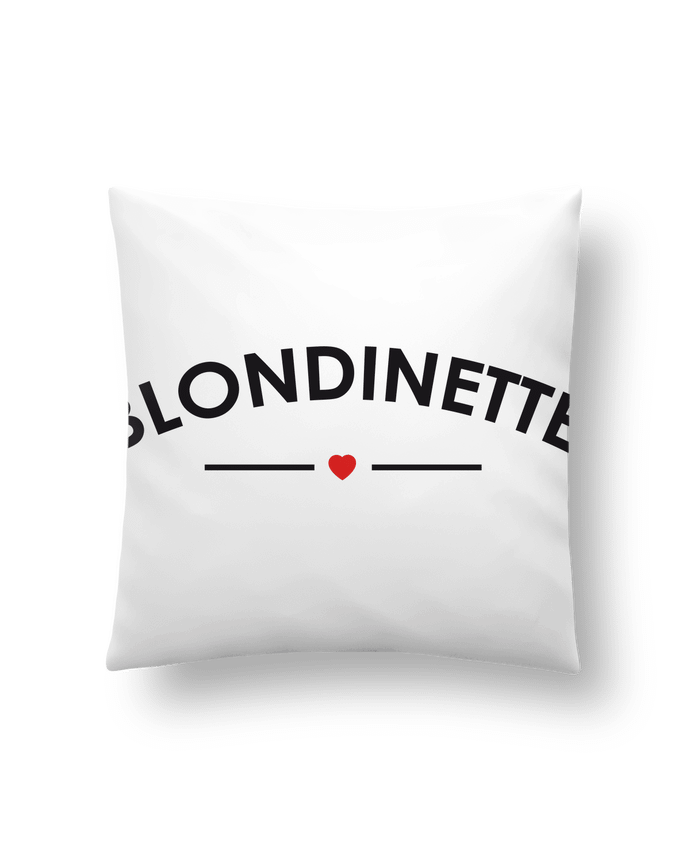 Cushion synthetic soft 45 x 45 cm Blondinette by FRENCHUP-MAYO
