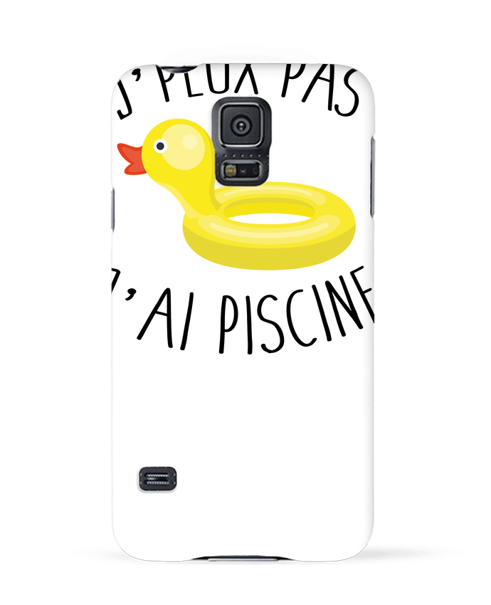 Carcasa Samsung Galaxy S5 Je peux pas j'ai piscine por FRENCHUP-MAYO
