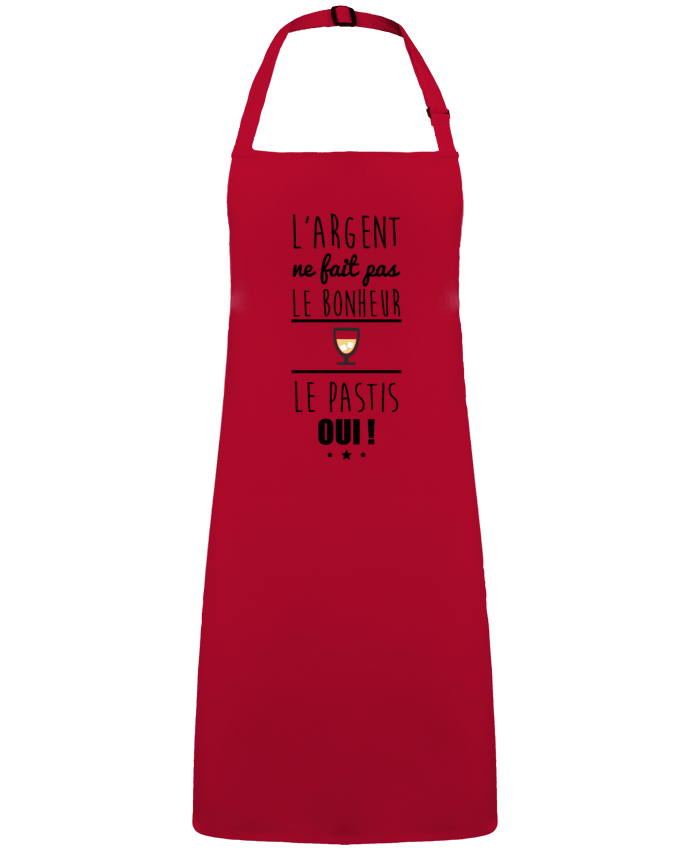 Tablier L'argent ne fait pas le bonheur le pastis oui ! par  Benichan