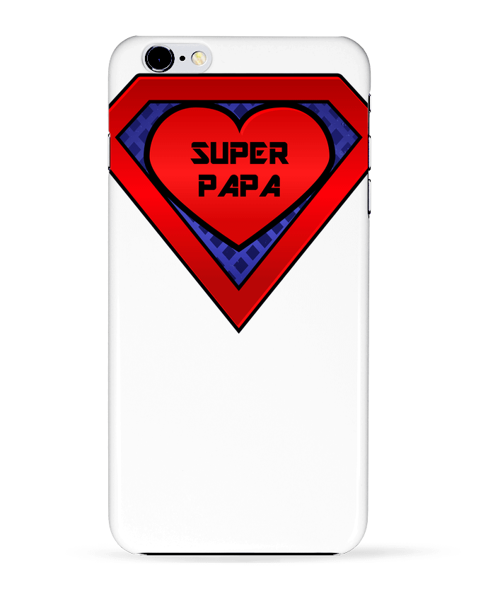 Case 3D iPhone 6+ Super papa de FRENCHUP-MAYO