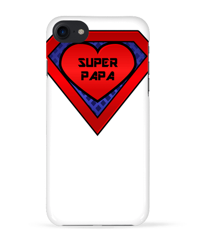 COQUE 3D Iphone 7 Super papa de FRENCHUP-MAYO