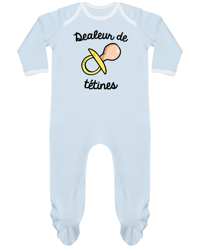 Body Pyjama Bébé Dealeur de tétines par FRENCHUP-MAYO