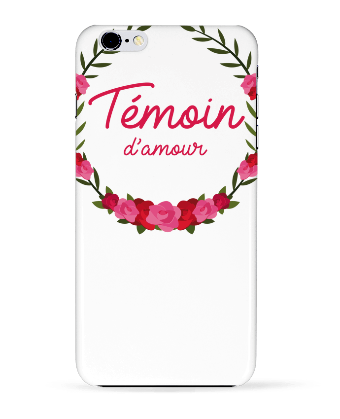  COQUE Iphone 6+ | Témoin d'amour de FRENCHUP-MAYO