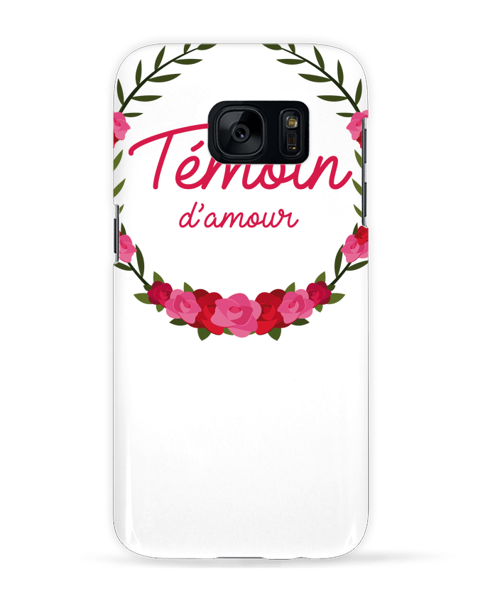 Case 3D Samsung Galaxy S7 Témoin d'amour by FRENCHUP-MAYO