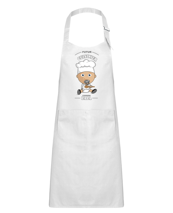 Tablier Enfant Futur cuisinier comme papa par GraphiCK-Kids