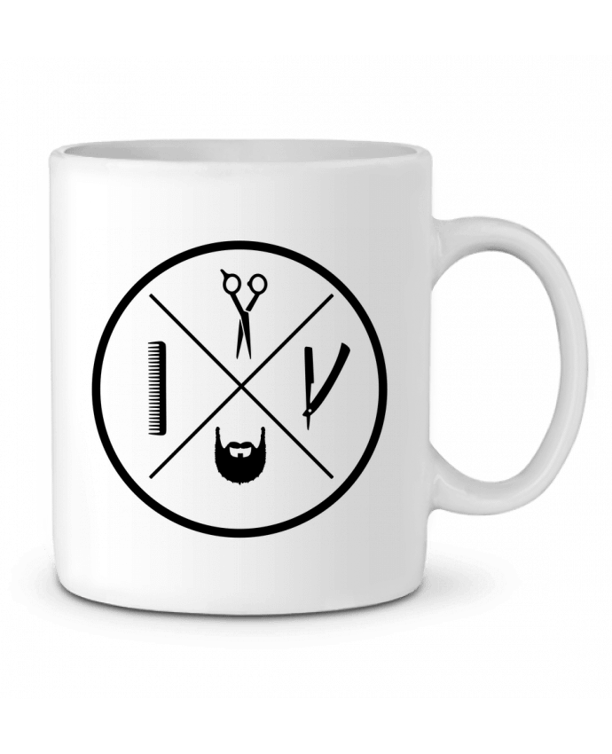 Ceramic Mug BARBERSHOP BLASON by SG LXXXIII