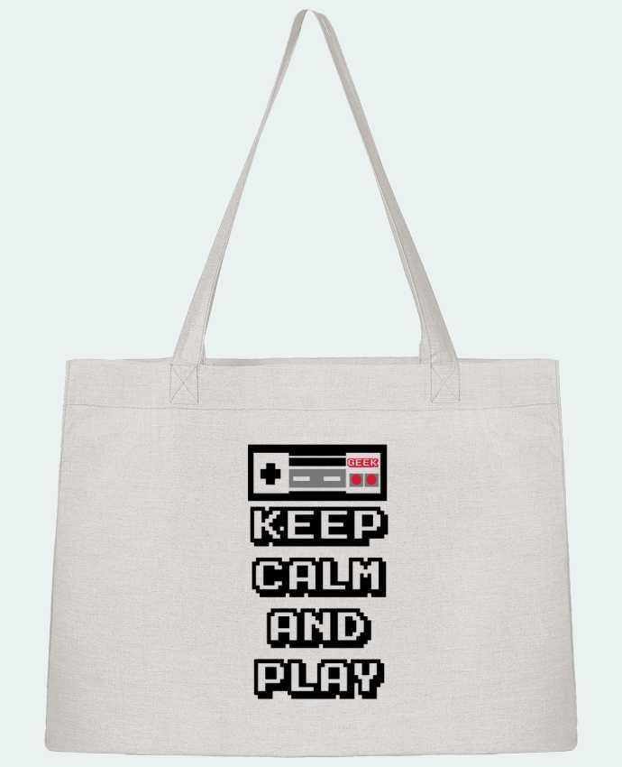 Sac Shopping KEEP CALM AND PLAY par SG LXXXIII