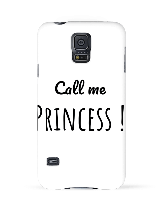 Case 3D Samsung Galaxy S5 Call me Princess by Madame Loé