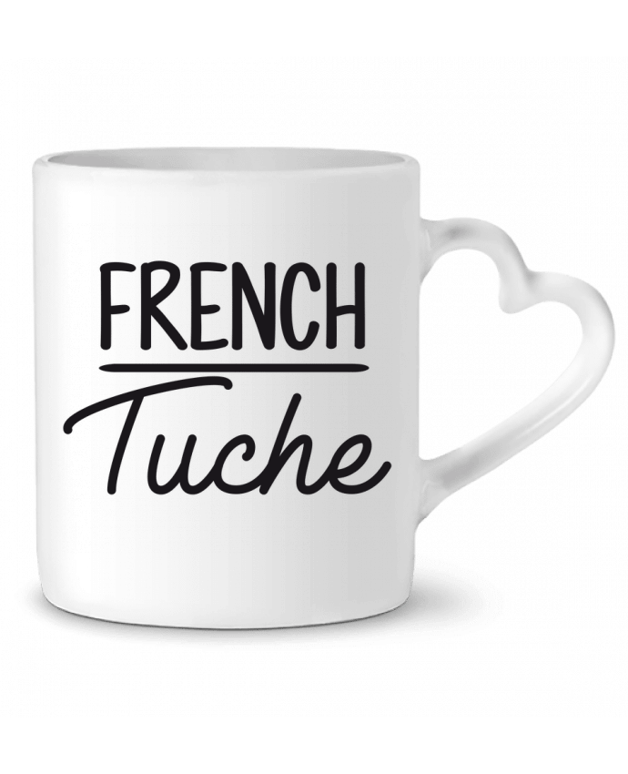 Mug coeur French Tuche par FRENCHUP-MAYO