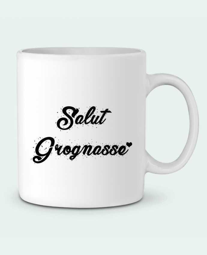 Ceramic Mug Salut grognasse ! by tunetoo