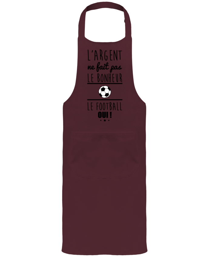 Tablier avec poches L'argent ne fait pas le bonheur le football oui ! par Benichan