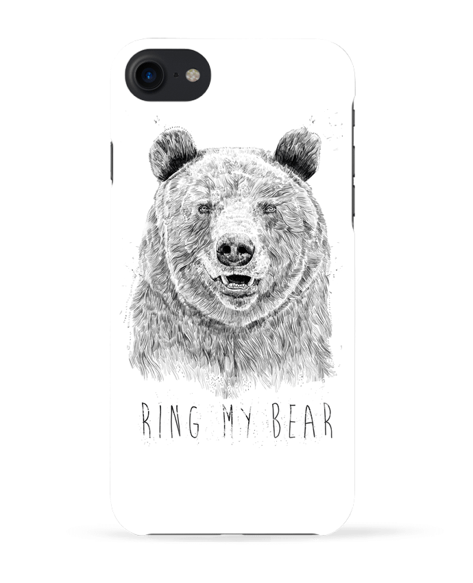 COQUE 3D Iphone 7 Ring my bear (bw) de Balàzs Solti