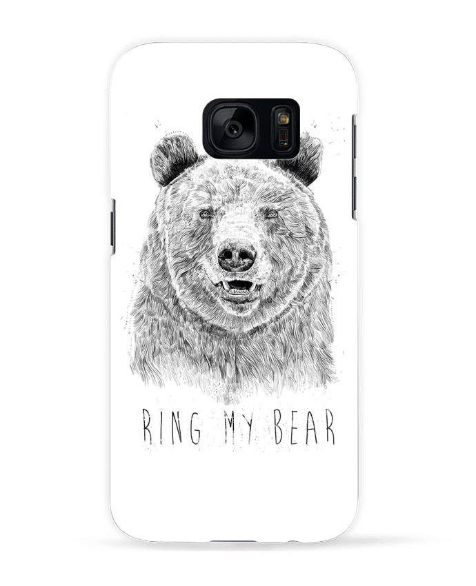 Carcasa Samsung Galaxy S7 Ring my bear (bw) por Balàzs Solti