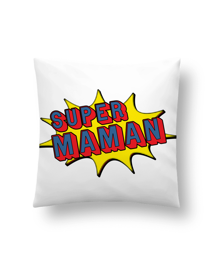 Cushion synthetic soft 45 x 45 cm Super maman cadeau by Original t-shirt