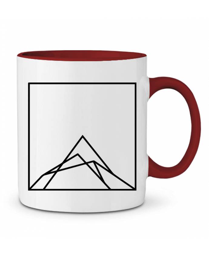 Mug bicolore Montain by Ruuud Ruuud