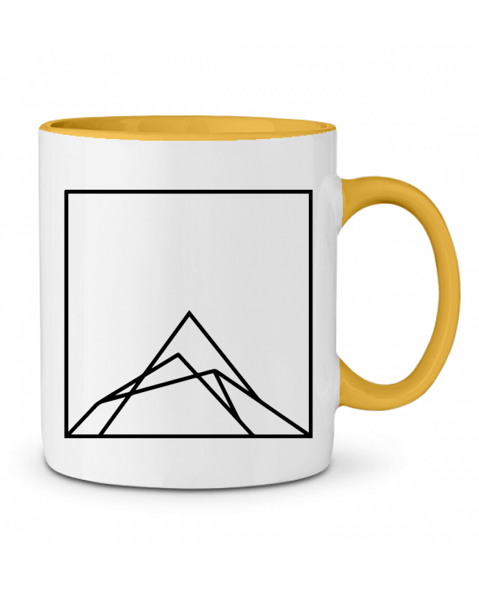 Taza Cerámica Bicolor Montain by Ruuud Ruuud