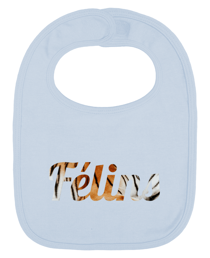 Bavoir bébé uni Félins by Ruuud par Ruuud