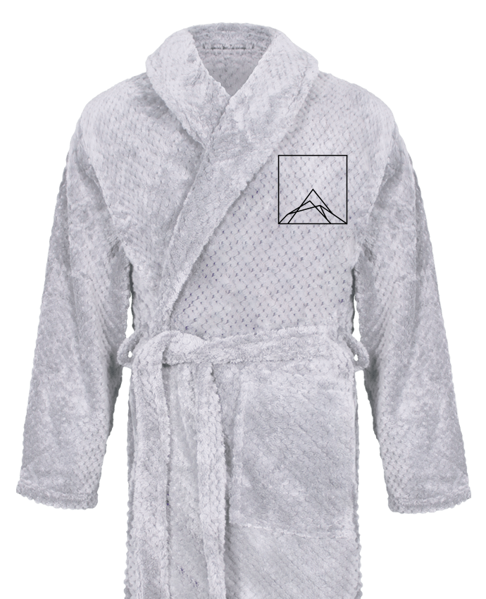 Bathrobe Men Soft Coral Fleece Montain by Ruuud by Ruuud