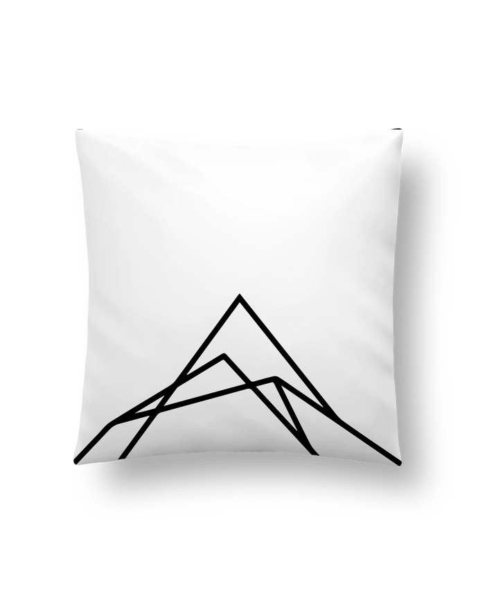 Cushion synthetic soft 45 x 45 cm Montain by Ruuud by Ruuud