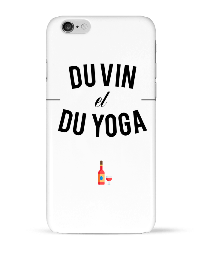 Coque iPhone 6 Du Vin et du Yoga par tunetoo