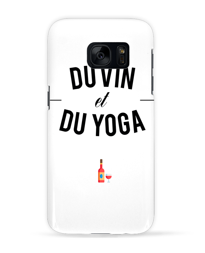 Carcasa Samsung Galaxy S7 Du Vin et du Yoga por tunetoo