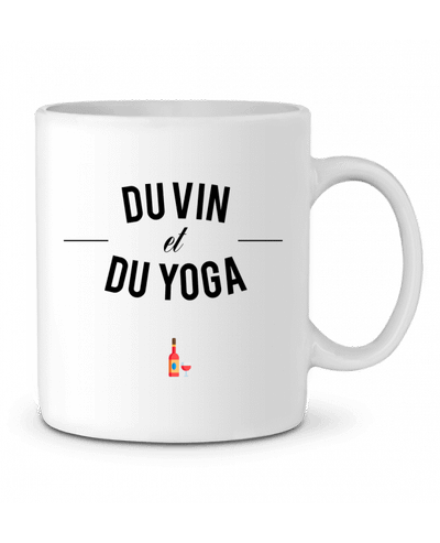Mug  Du Vin et du Yoga par tunetoo