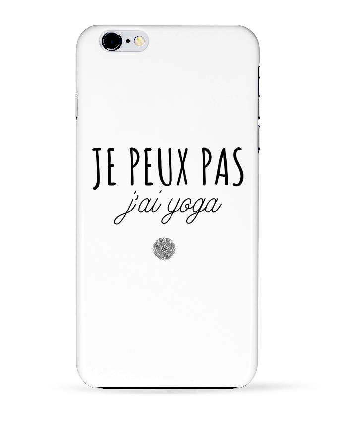 Case 3D iPhone 6+ Je peux pas j'ai Yoga de tunetoo