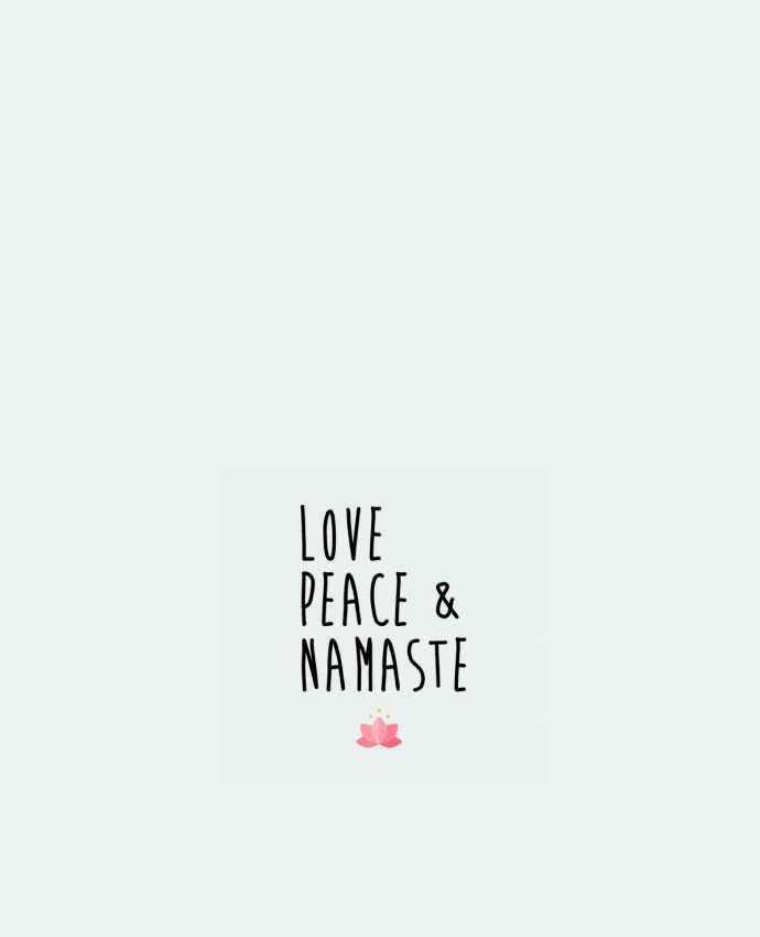 Bolsa de Tela de Algodón Love, Peace & Namaste por tunetoo