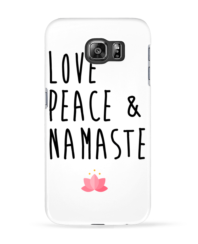 Coque Samsung Galaxy S6 Love, Peace & Namaste - tunetoo