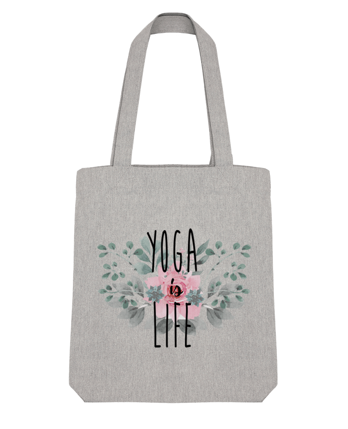 Tote Bag Stanley Stella Yoga is life by tunetoo 