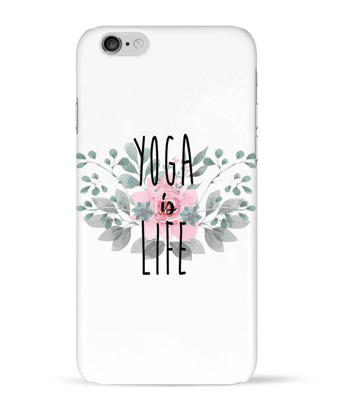 Coque iPhone 6 Yoga is life par tunetoo