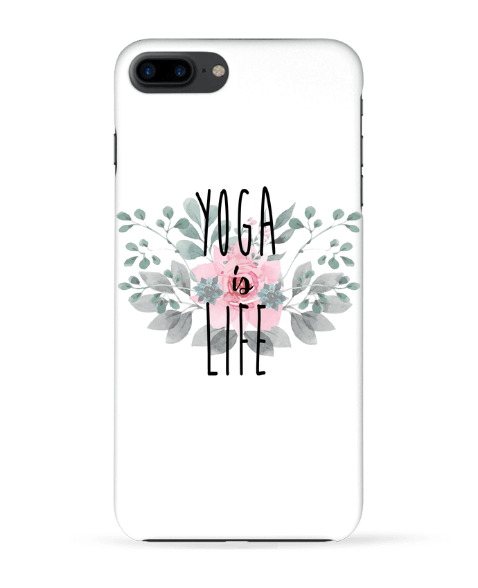 Case 3D iPhone 7+ Yoga is life by tunetoo