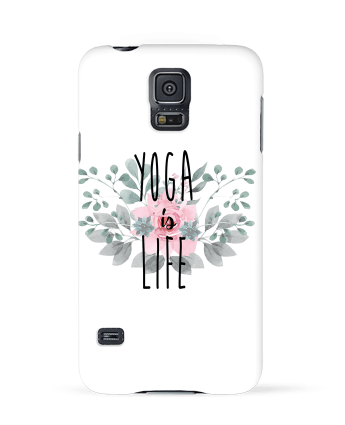 Case 3D Samsung Galaxy S5 Yoga is life by tunetoo
